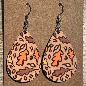 Tear drop earrings